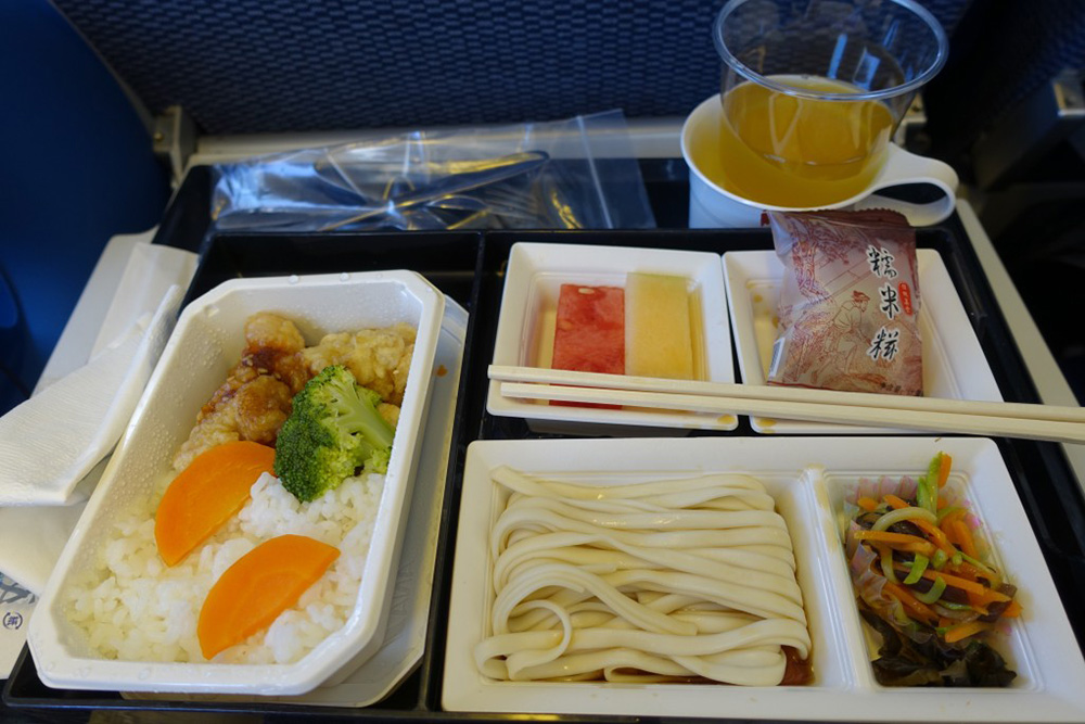 ANA flight food