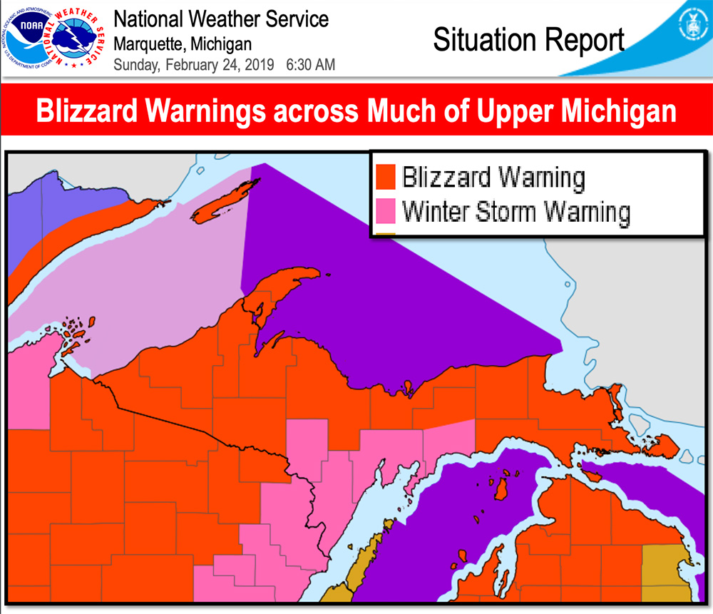 Blizzard Warnings