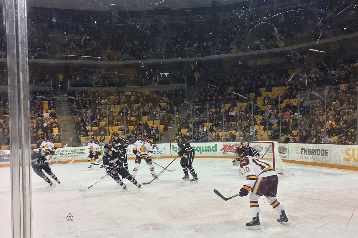 College Hockey Game